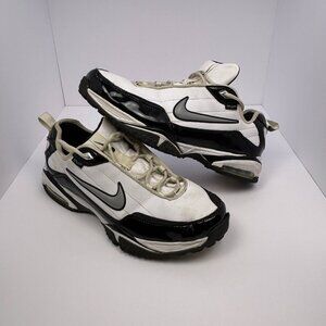 Nike Air MVP Pre-Game Turf Baseball Shoes 336518-104 Mens Size 11.5 White Black